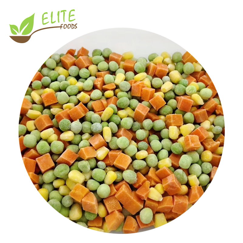 2020 new season iqf frozen mixed vegetables carrot green pea sweet corn
