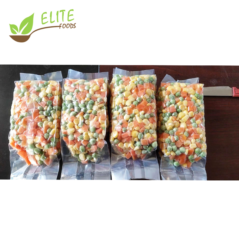 2020 new season iqf frozen mixed vegetables carrot green pea sweet corn