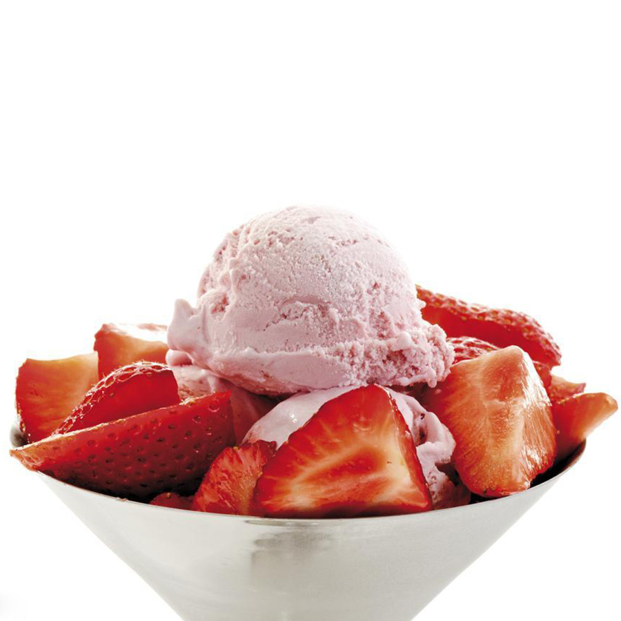 Strawberry Vanilla Ice Cream