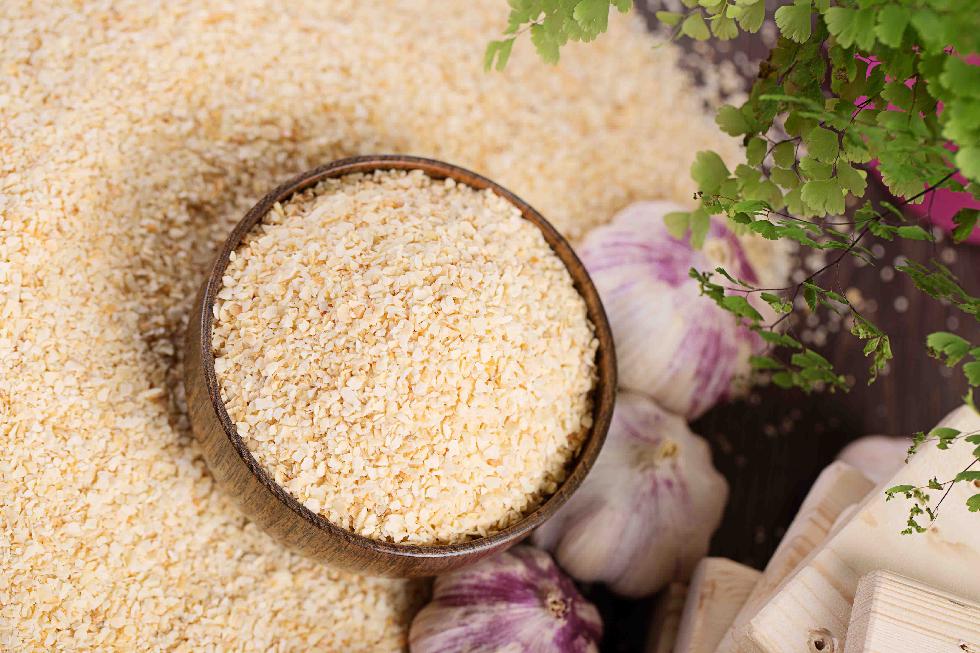 New Crop Dried Garlic Granules with white color and strong flavor