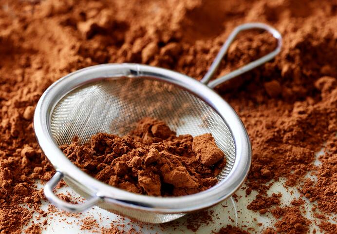 Sugar free chocolate malt drink powder material