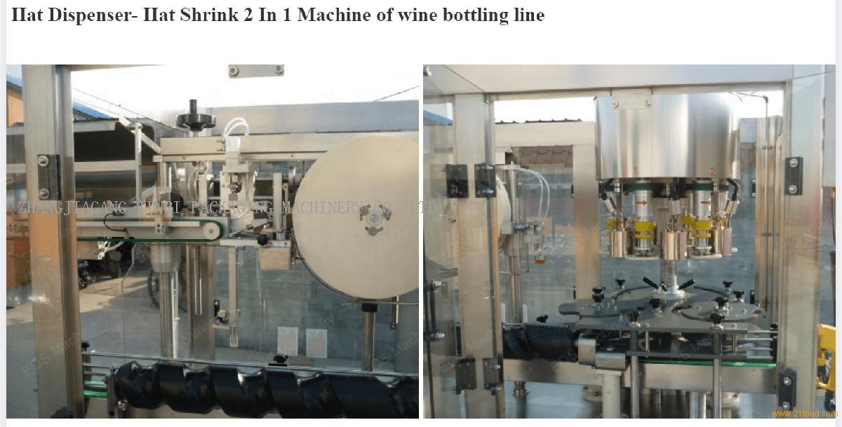 2000BPH Automatic Red Wine Washing,Filling and Corking Filling Machine