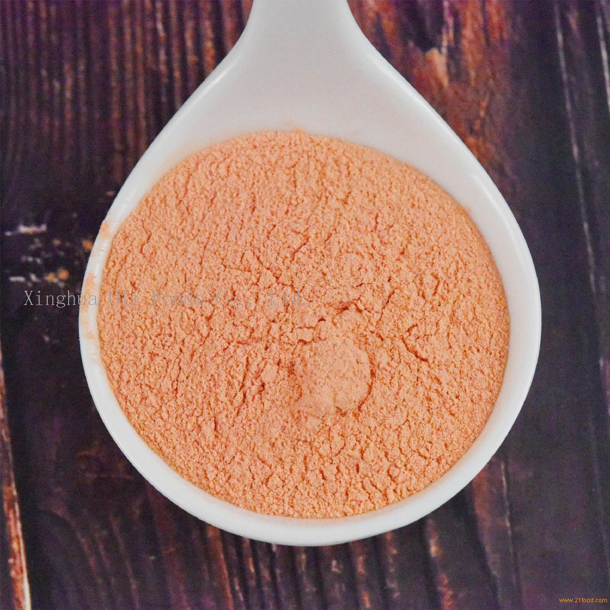 Dehydrated carrot powder