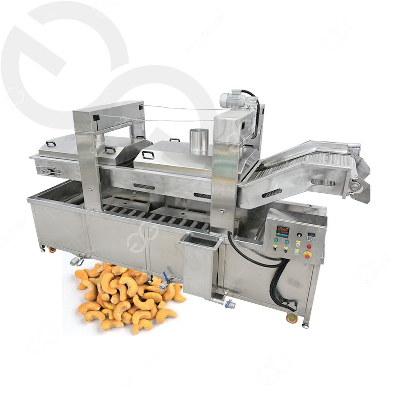Automatic Gas Heating Chicken Nuggets Frying Machine