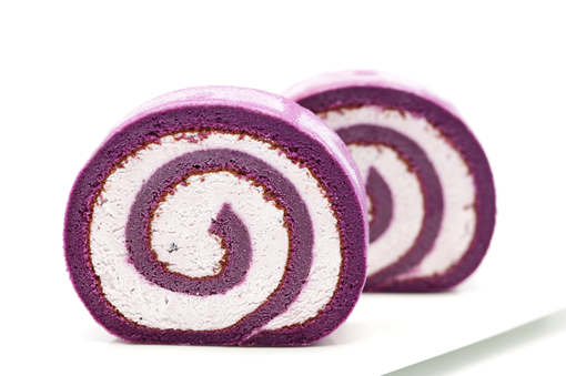 Blueberry White Chocolate Swiss Roll Recipe - Pink Haired Pastry Chef
