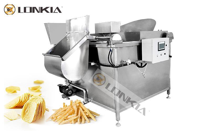 semi automatic french fries making machine