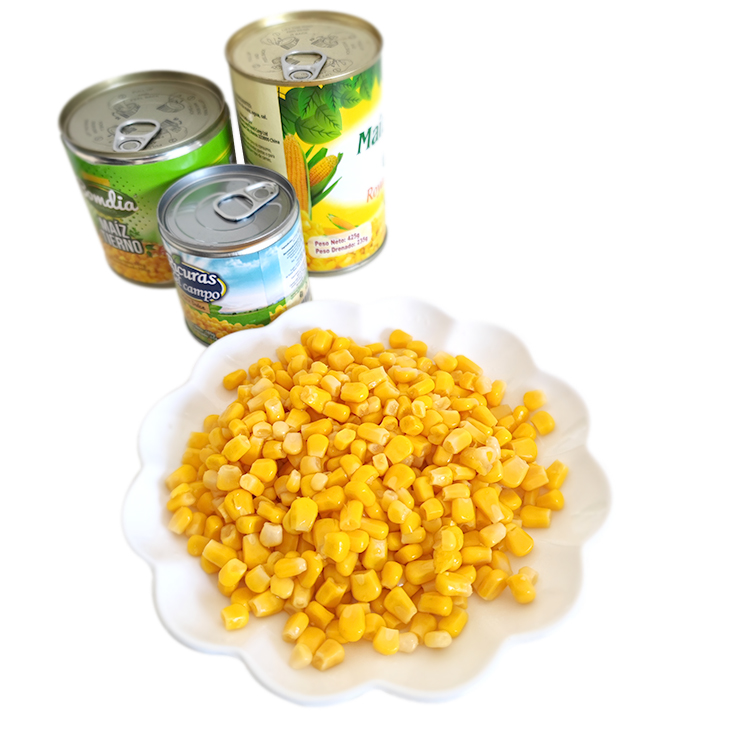 Factory Directly Wholesale Superior Quality Fresh Canned Sweet Corn Kernel