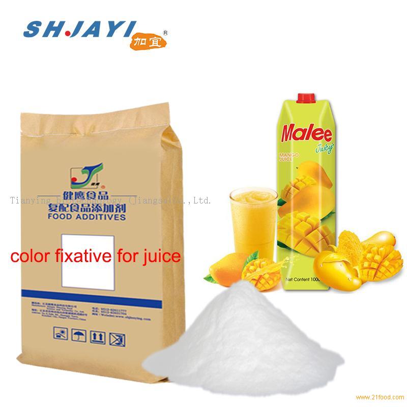 Food Grade Color Protector Fixative Compound Antioxidative Stabilizer For Mango Juice Beverage