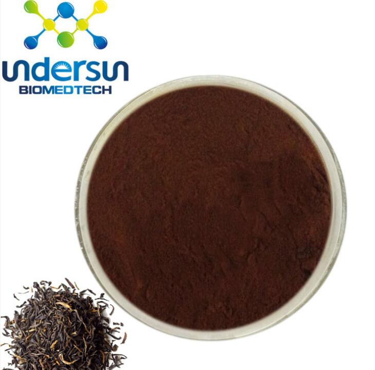 Instant black tea extract powder