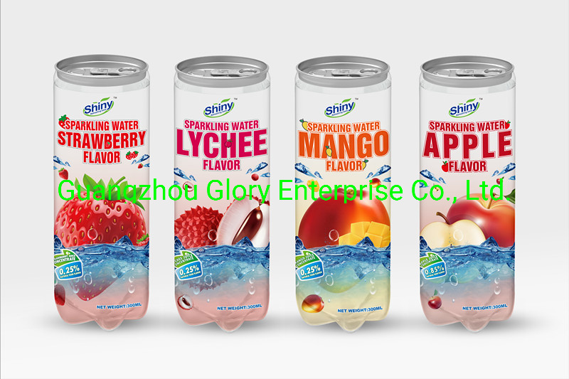300ml Transparent Pet Can Carbonated Drink with Mango Juice