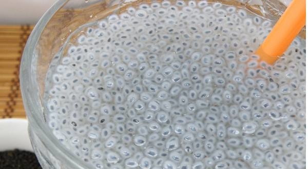 290ml Basil Seeds Juice with 10% Strawberry Juice