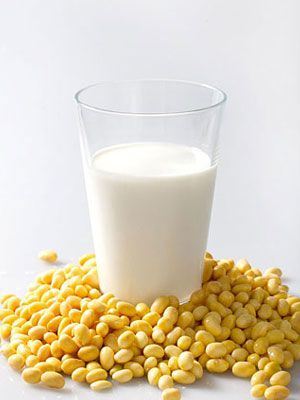 300ml Glass Bottle Natural Soy Bean Milk Health Food