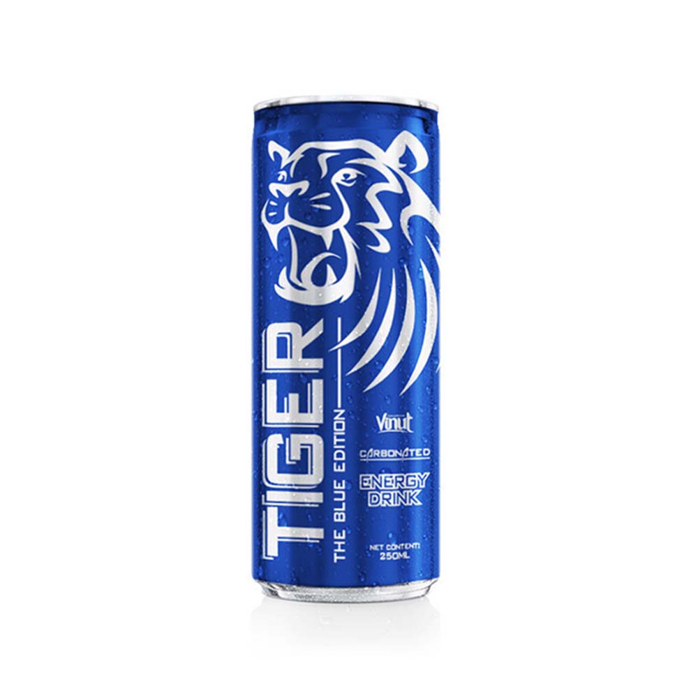 250ml VINUT The Blue Edition Tiger energy drink Carbonated