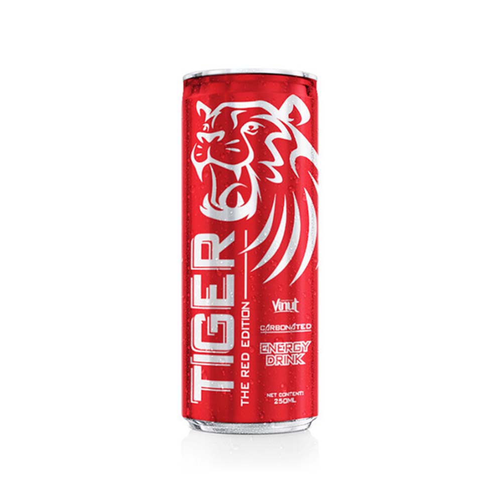 250ml VINUT The Red Edition Tiger energy drink Carbonated