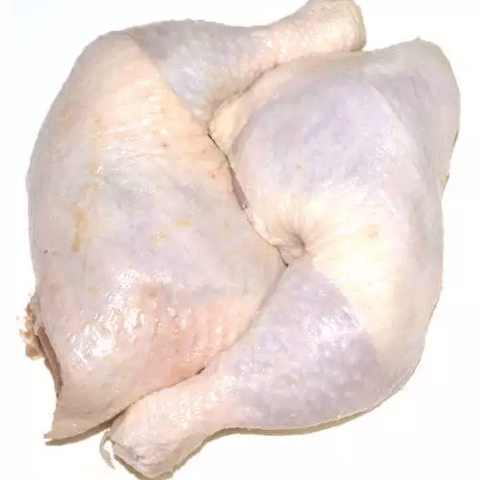 clean chicken leg quarter from usa with No bad smell. No blood.