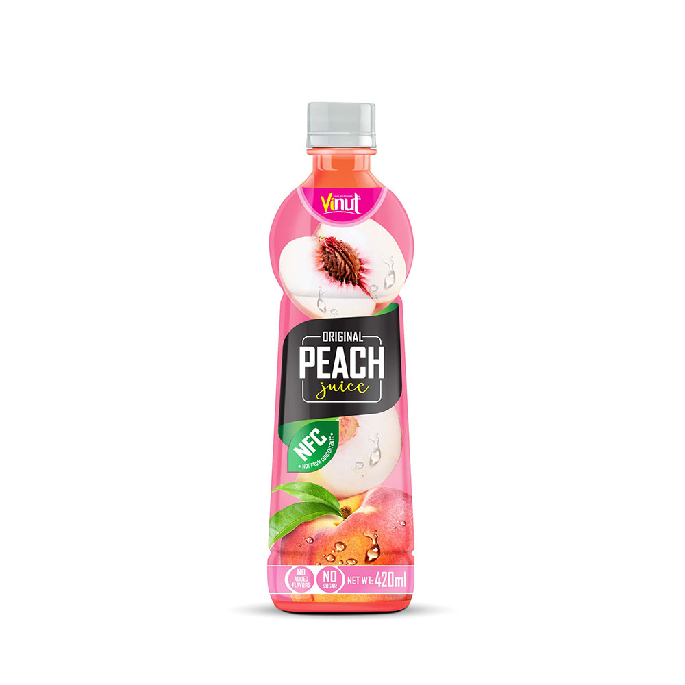 420ml VINUT Peach Juice Drink
