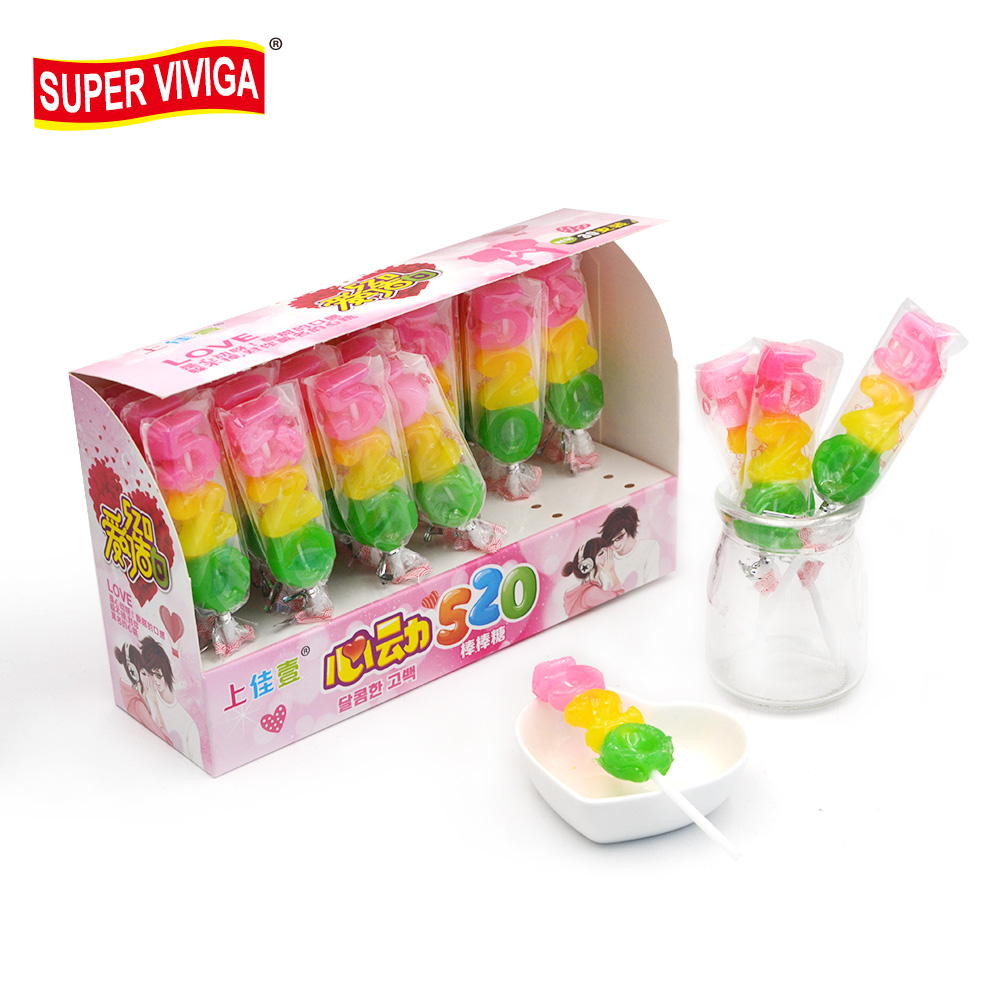 OEM halal hearts fruit lollipops,China OEM price supplier - 21food