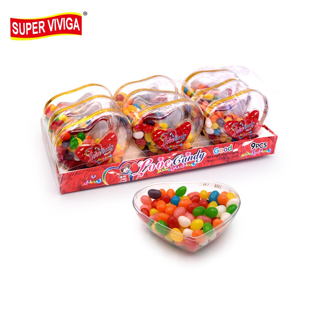 Free Sample Colorful Halal Jelly Beans,china Super Viviga Ro Oem Price 