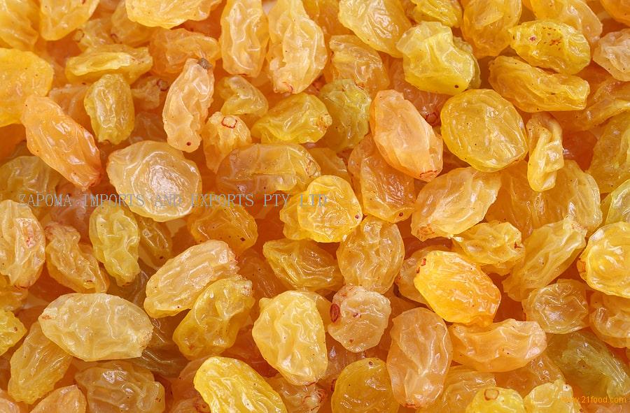 Golden Sultana Raisins,Dry table grapes