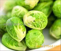 High Quality IQF Frozen mini Brussels sprouts