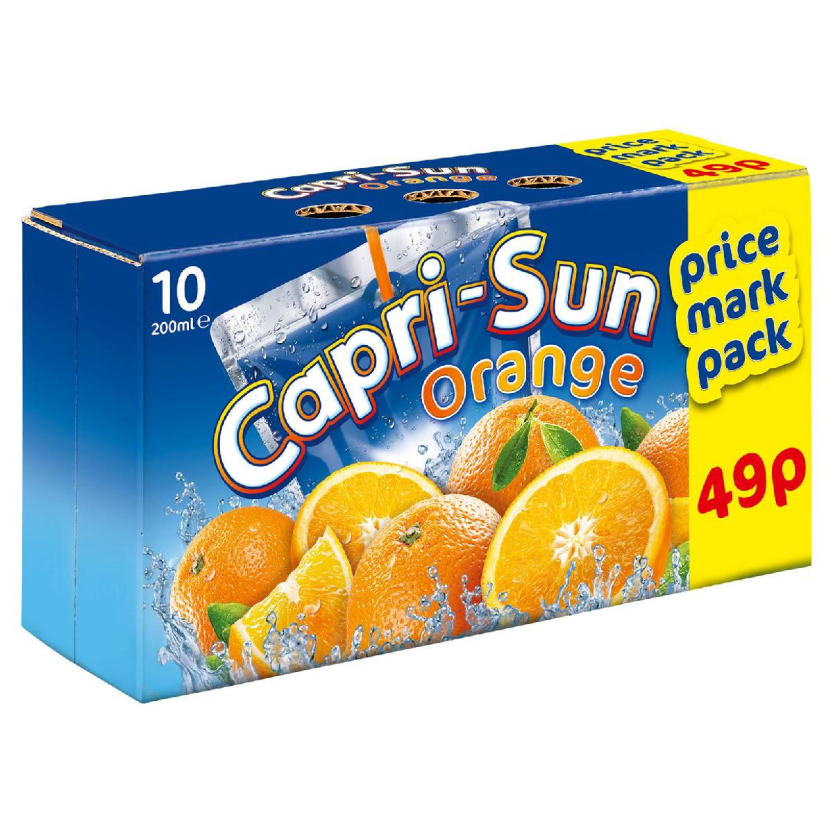 Capri sun sugar products cut drinks stevia reduces adds half reduced its has ccep 100ml 9g fruit per