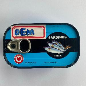 125g canned sardine in veg oil