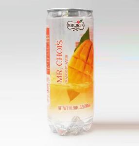 300ml PET tin Soda drink with Mango Flavor