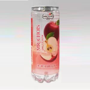 300ml PET tin Soda drink with Apple Flavor