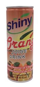  250ml   canned   juice  drink with Orange Flavor