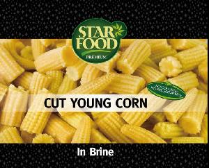 Canned cut baby corn