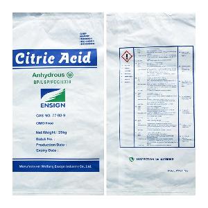 Food grade citric acid anhydrous 30-100 mesh/ high purity low price