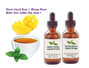 Mango flavor of Stevia liquid drop,sweet & tasty !
