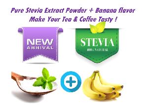 New arrival !Stevia fiber sugar + Banana flavor