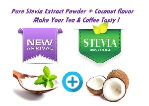 Stevia fiber sugar + Coconut flavor,new arrival !