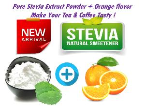 Stevia extract fiber sugar+ fruit flavors