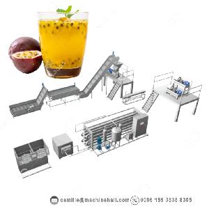 Support Csutomzie Passion Juice Production Line