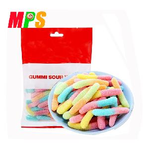 Best selling candy vegan gummy sour worms