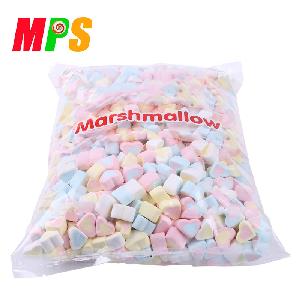 Unique Sweet 1000g low price fruit flavor marshmallow halal candy in bag