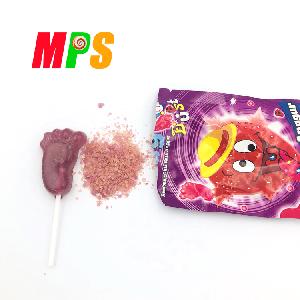Finger Shape Lollipop With Popping Sweet Candy