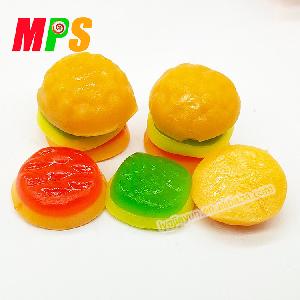 Halal vertical bag packing fruit flavor sour gummy chewy candy