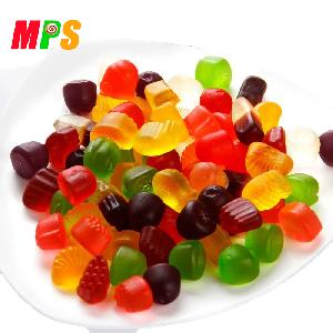 Fruit Shaped Assorted Chewing Soft Yummy Gummy Candy