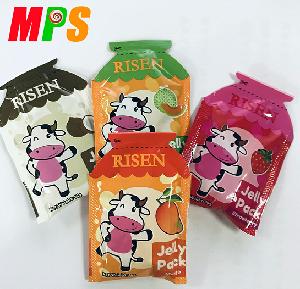 Natural flavored snacks preserved baged fruits fruit jelly pack