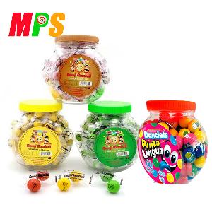 New Factory Price Custom Jar Packing Halal Tutti-Frutti Chewing Bubble Gum