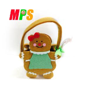 Gingerbread Man Christmas Decoration Hot Chocolate Cocoa Mix