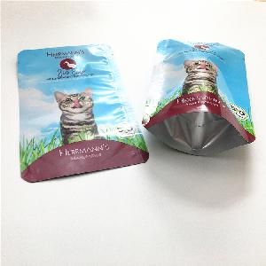manufacturer customized cat food packaging bag with a high-temperature aluminum foil bag of 121 degr