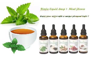 Mint flavor of Stevia extract liquid ,sweet & tasty !