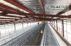 Hot-dip galvanizing material layer chicken cage poultry farming in nigeria