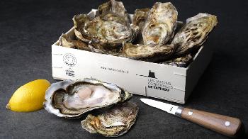 Soft texture, plump meat, with a slight nutty flavor, French oysters are here...