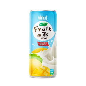325ml Probiotics Additon Fruit Juice Milk Drink Mango Flavor