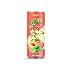 250ml VINUT Beauty Aloe vera drink with Peach juice